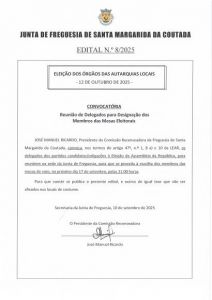 Edital nº 8/2025 (sem efeito)
