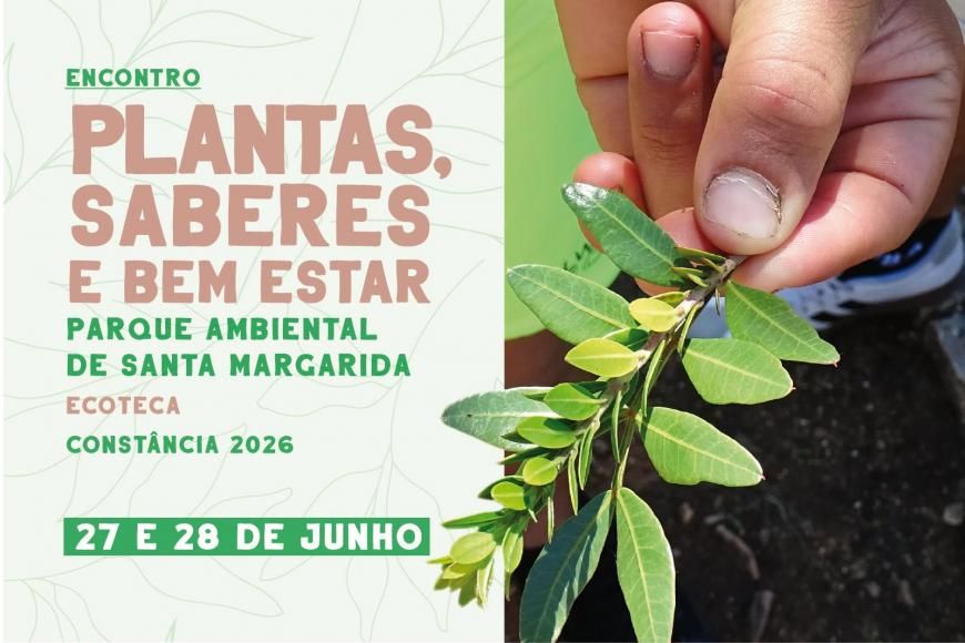 Plantas, Saberes e Bem-Estar no Parque Ambiental de Santa Margarida