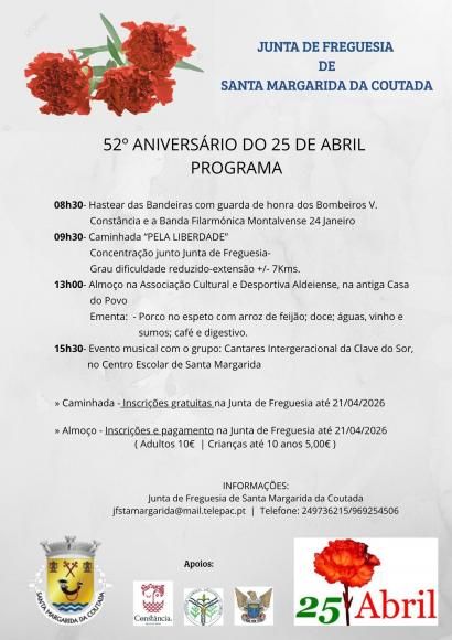 Comemora&ccedil;&otilde;es do 25 de abril