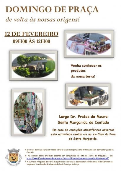 Domingo de Pra&ccedil;a - dia 12/02/2023