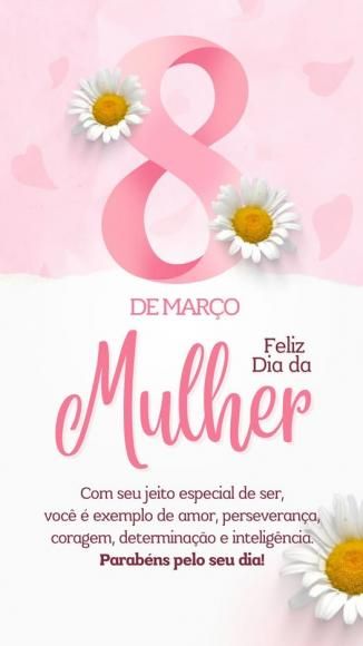 Dia international da Mulher