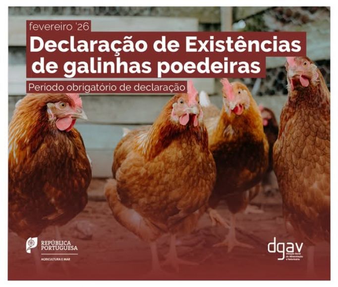 Fevereiro '26 | Declara&ccedil;&atilde;o de Exist&ecirc;ncias de galinhas poedeiras