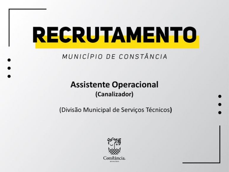 Recrutamento - Assistente operacional 