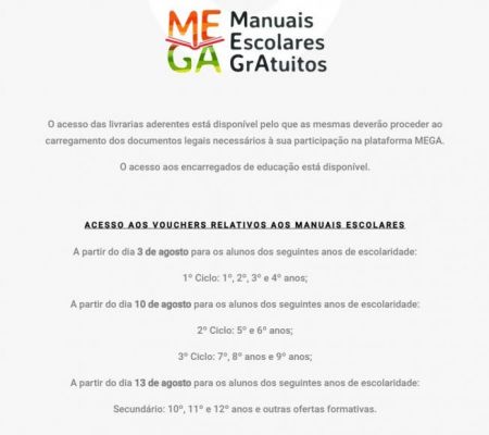 Ano letivo 2026/2027 