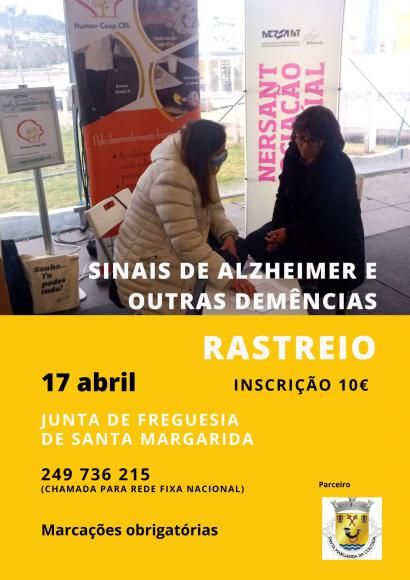 Rastreio - Sinais de Alzheimer e outras Dem&ecirc;ncias
