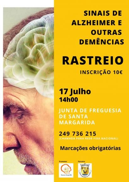 Rastreio - Sinais de Alzheimer e outras Dem&ecirc;ncias 
