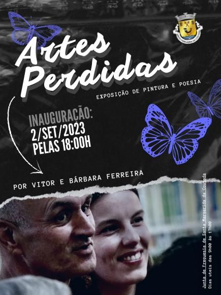 Exposi&ccedil;&atilde;o de Pintura e Poesia por V&iacute;tor e B&aacute;rbara Ferreira